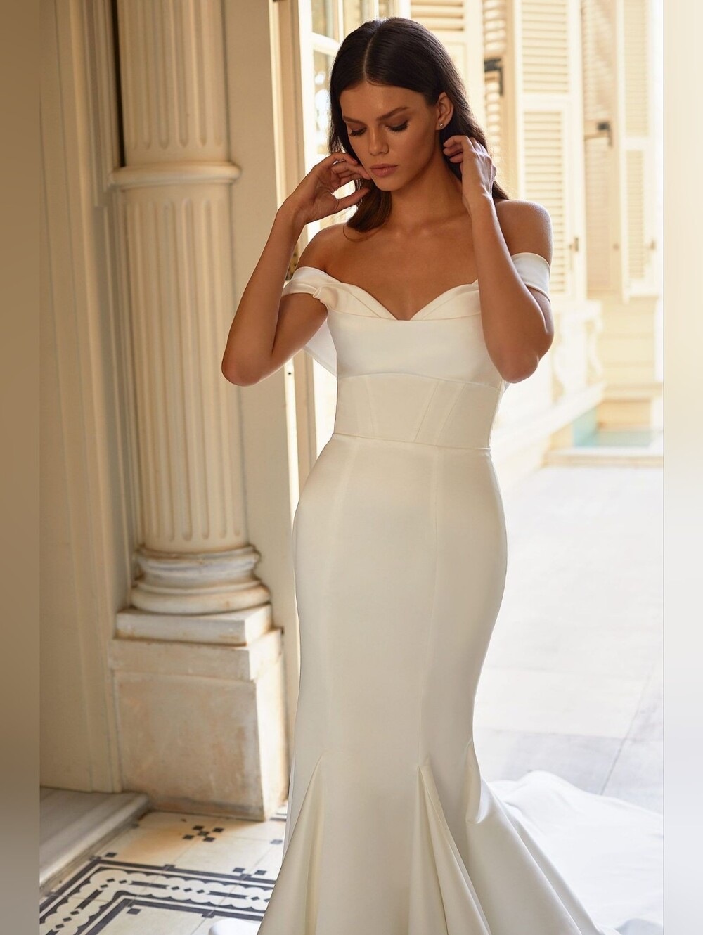 Satin Wedding Dress